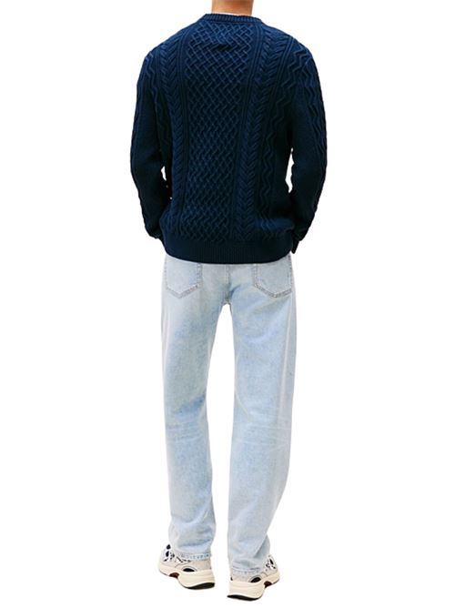 Maglione in cotone a trecce Tommy Jeans | DM0DM221010GY